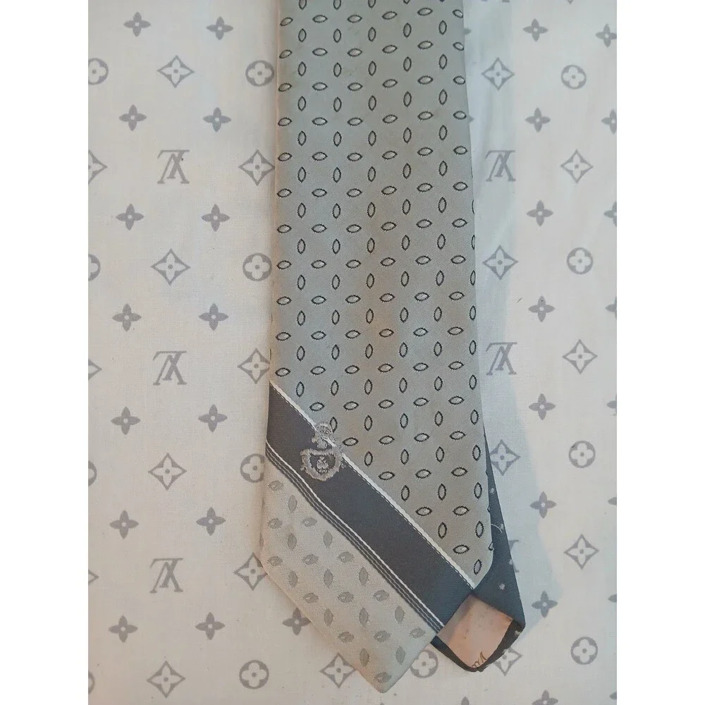VINTAGE Via Re Tie Men's Polyester 55x3